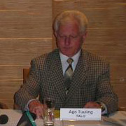 Председатель профсоюза TALO Аго Туулинг. Фото : EAKL.EE .