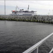 В Силламяэском порту. Фото : ETV24.EE .