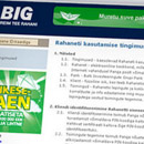 Скриншот сайта BIG. Фото : Postimees .