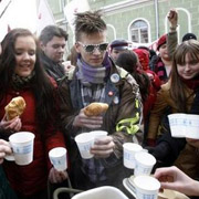 Эстонские студенты. Фото : ETV24.EE .