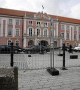 Площадь перед парламентом на Тоомпеа. Фото : ETV24.EE .