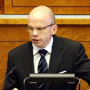 Канцлер юстиции Аллар Йыкс . Фото : ETV24.EE .