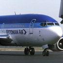 Самолет Estonian Air. Фото: Пеэтер Ланговитс с сайта postimees.ee .