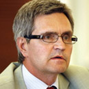 Нынешний президент Банка Эстонии Андрес Липсток . Фото : ETV24.EE .