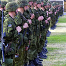 Эстонские военнослужащие. Фото: Силы обороны Эстонии .