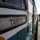 Поезд Таллинн-Тарту. Фото : Пеэтер Ланговитс с сайта postimees.ee .